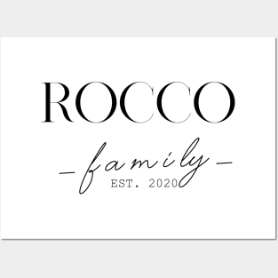 Rocco Family EST. 2020, Surname, Rocco Posters and Art